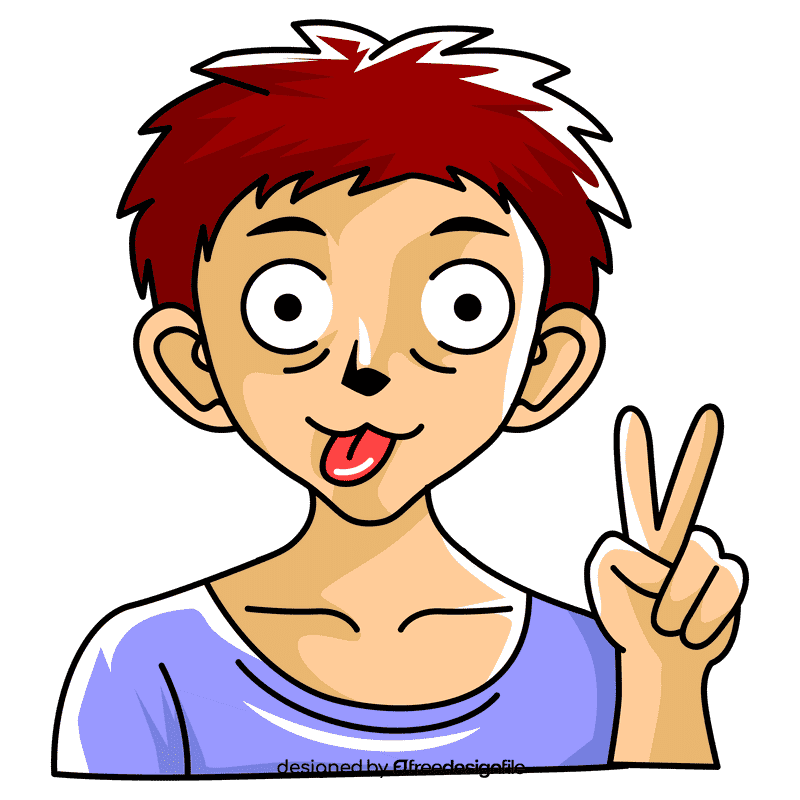 Emotion silly clipart