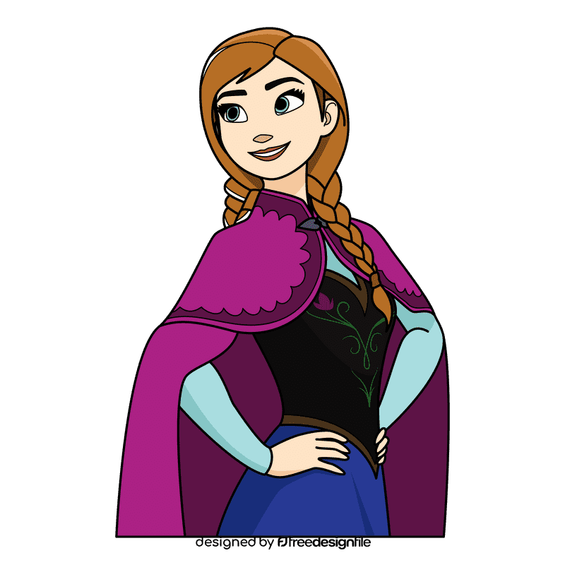 Frozen Anna clipart