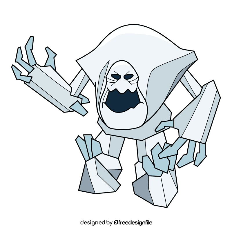 Frozen Ice Giant clipart