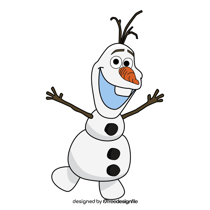 Frozen Olaf clipart