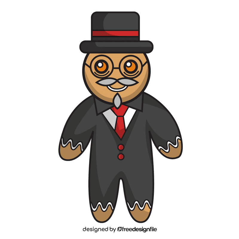Gingerbread Grandfather clipart