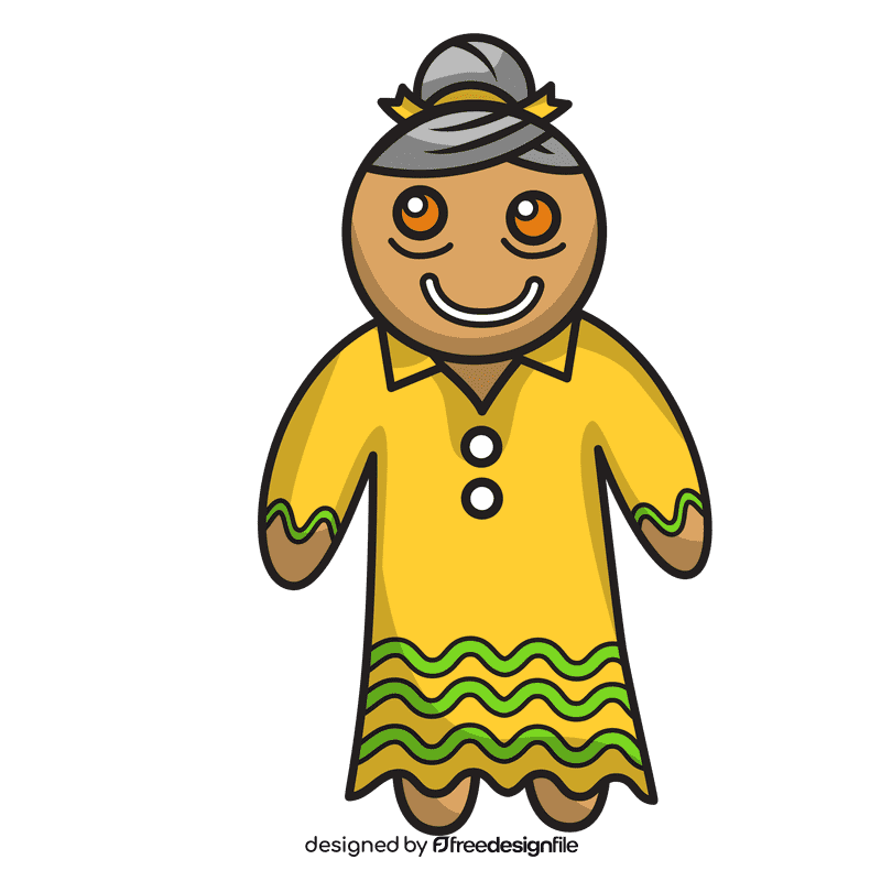 Gingerbread Grandmother clipart