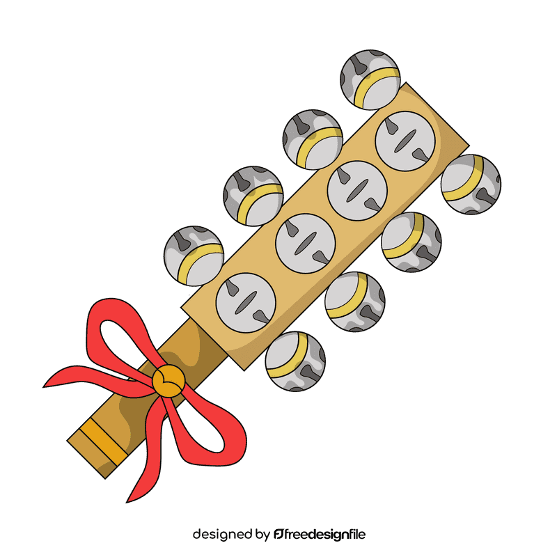 Jingle bells hand clipart
