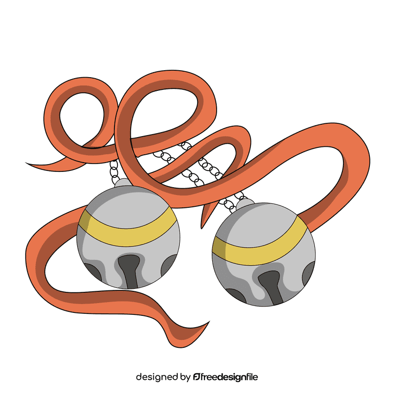 Jingle bells twins bells clipart