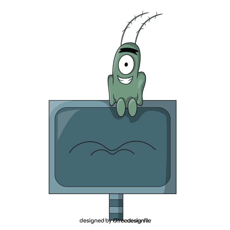 Plankton karen clipart
