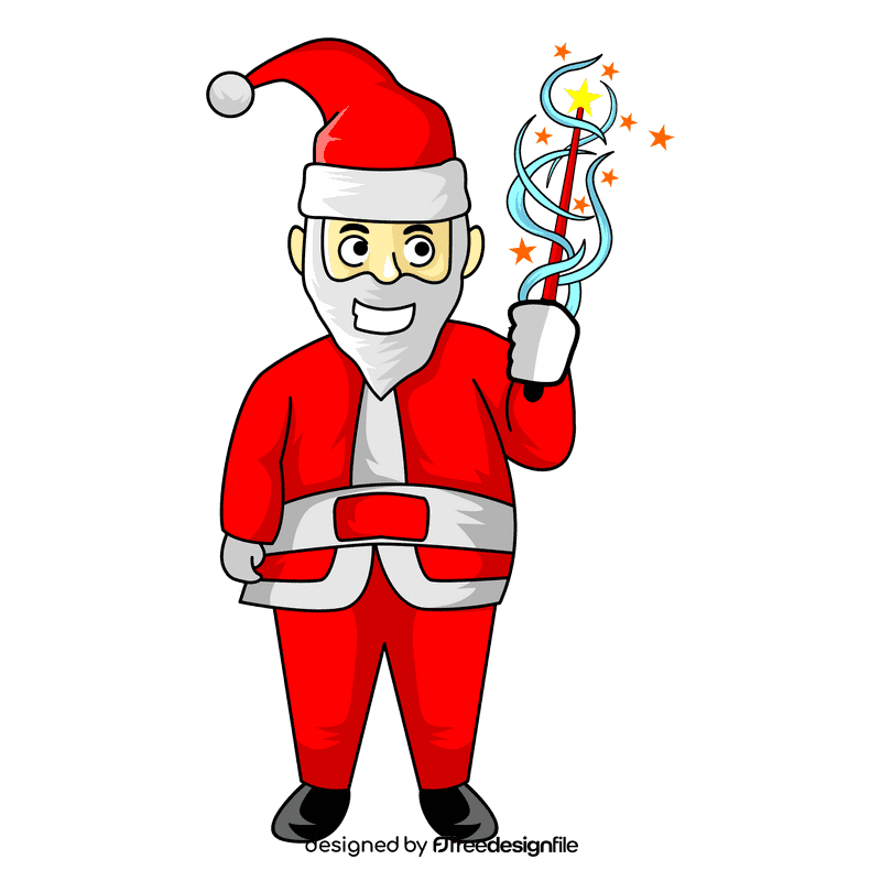 Santa claus wonder clipart