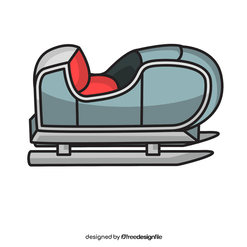 Sleigh Minimalist clipart