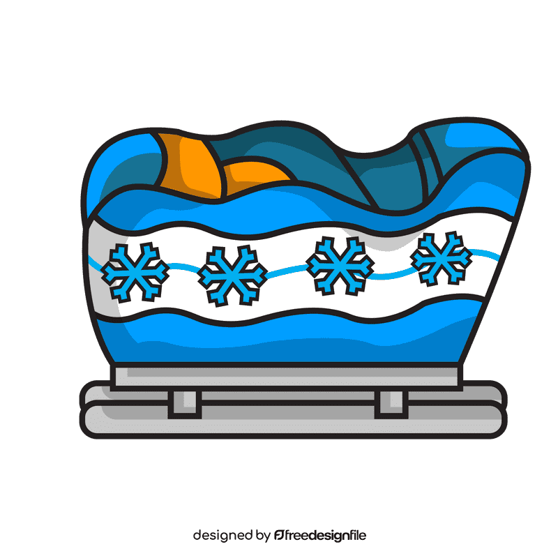 Sleigh Snow clipart
