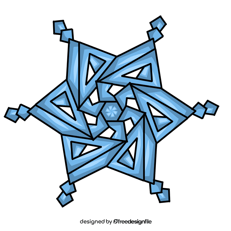 Snowflake clipart