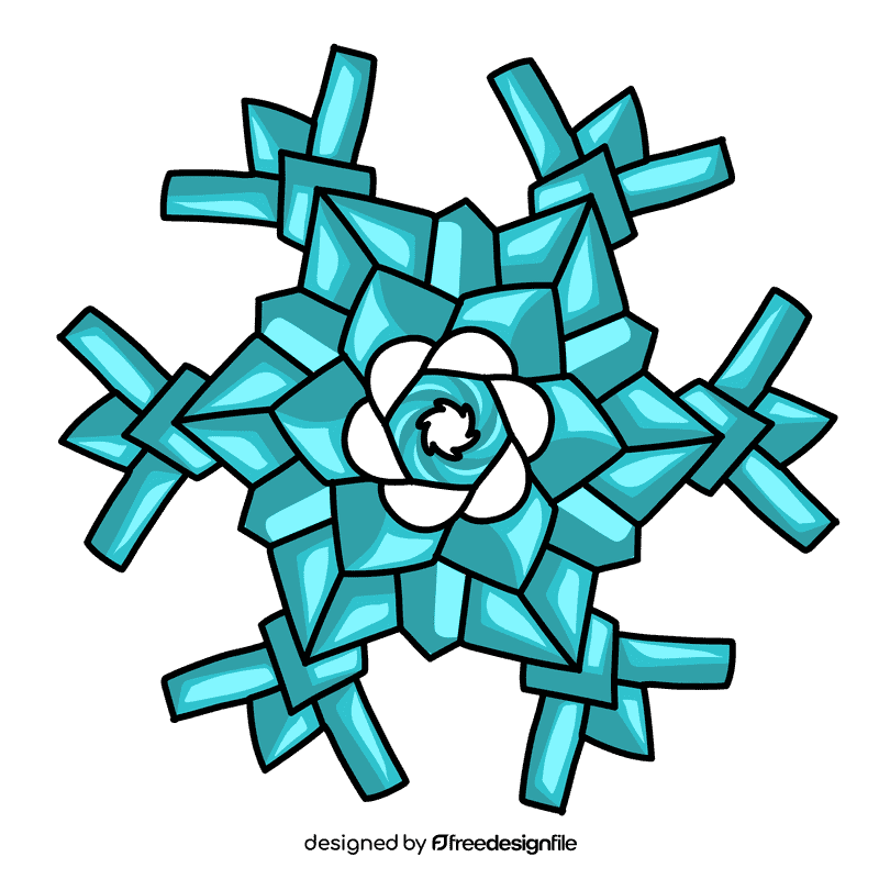 Snowflake clipart