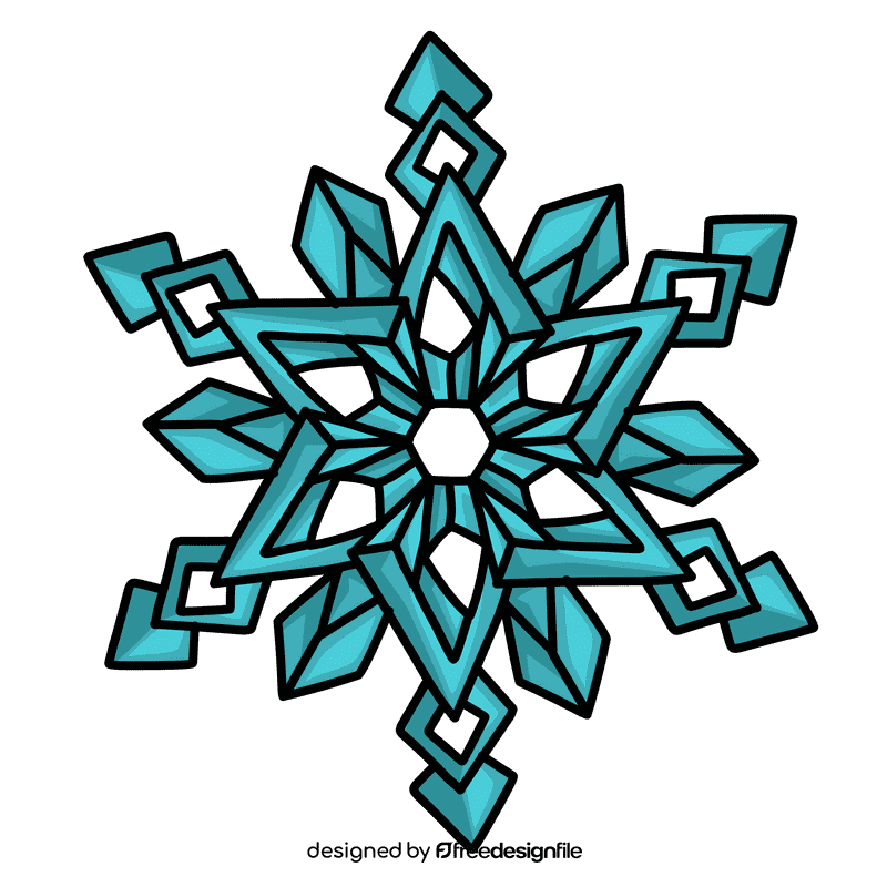 Snowflake clipart