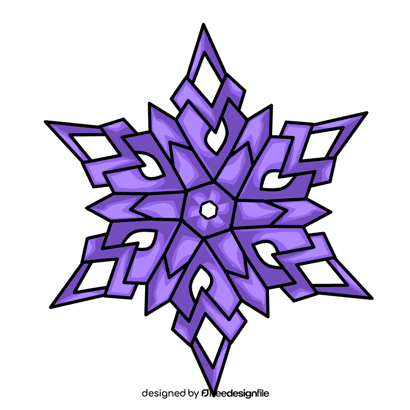 Snowflake clipart