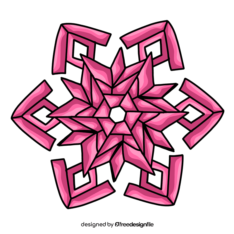 Snowflake clipart