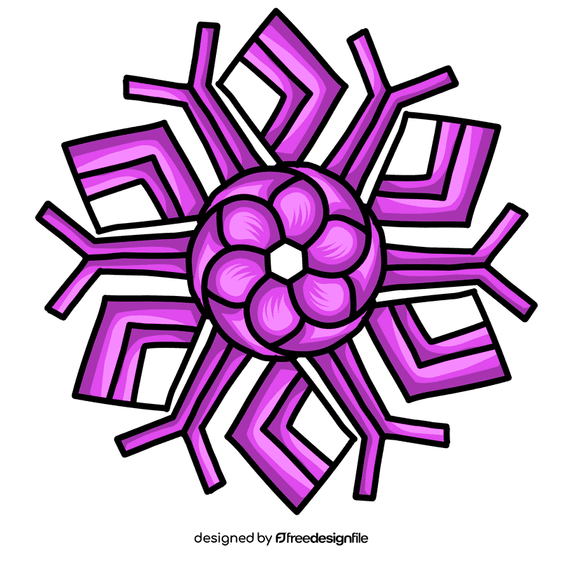 Snowflake clipart