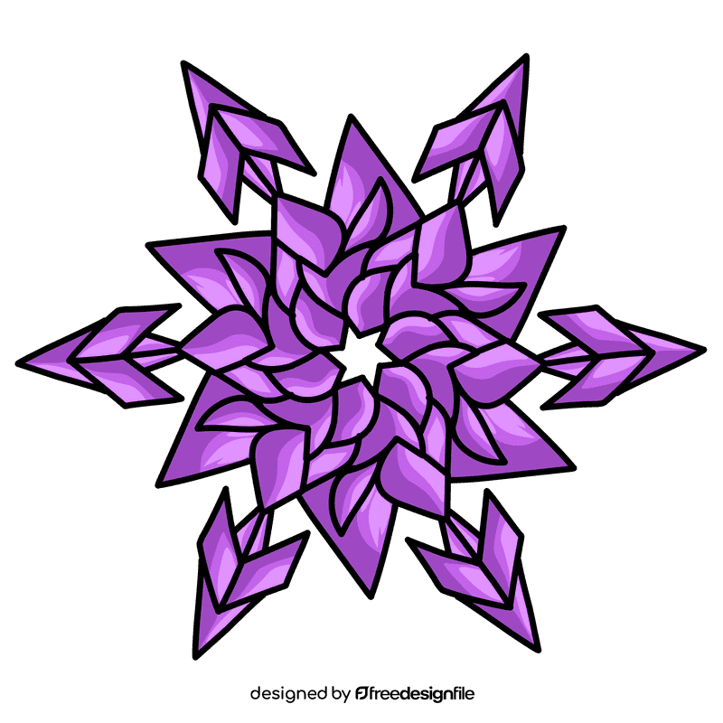 Snowflake clipart