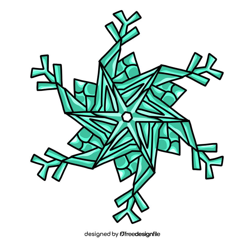 Snowflake clipart