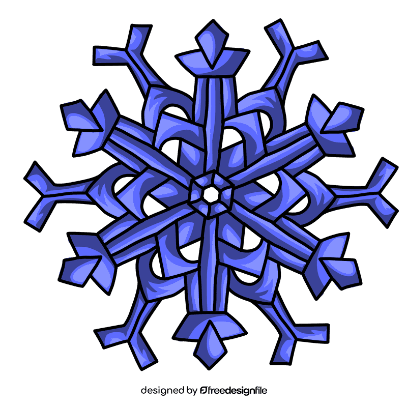 Snowflake clipart