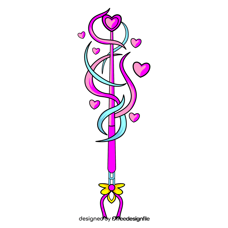 Wand love clipart