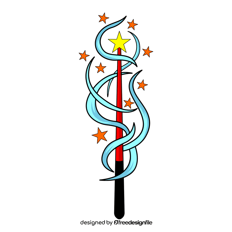 Wand star clipart