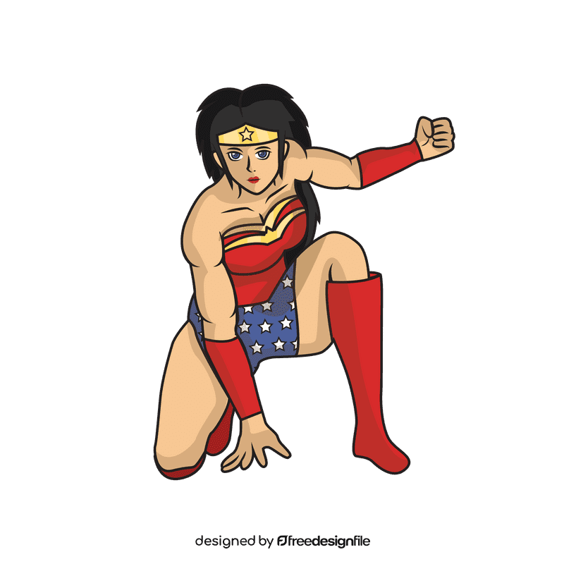 Wonder Woman First clipart
