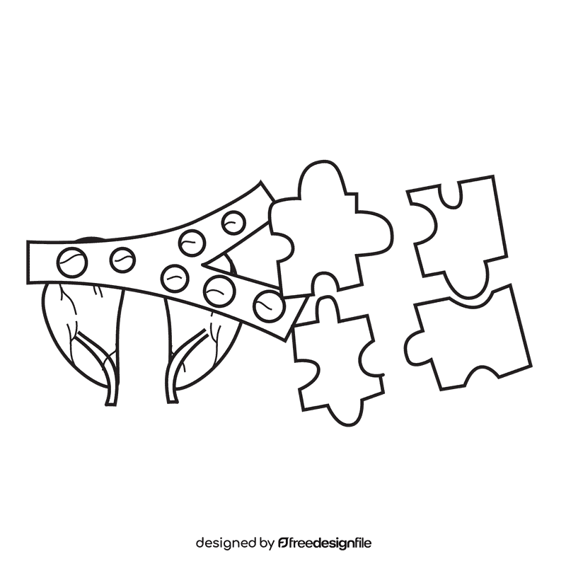 Kidney stimulates red blood cell black and white clipart