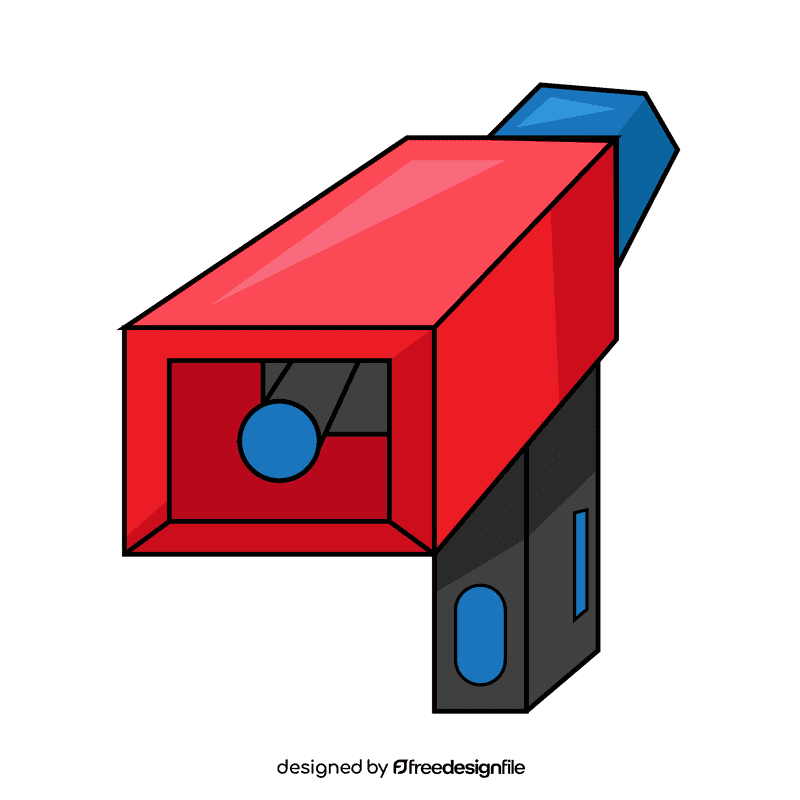Megaphone square clipart