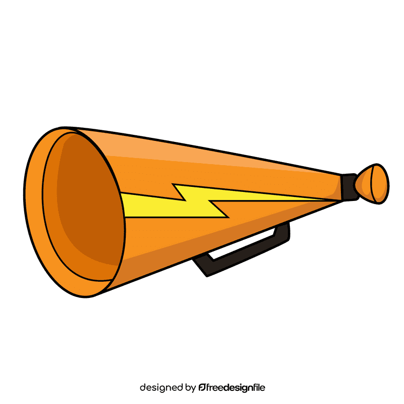 Megaphone farer clipart