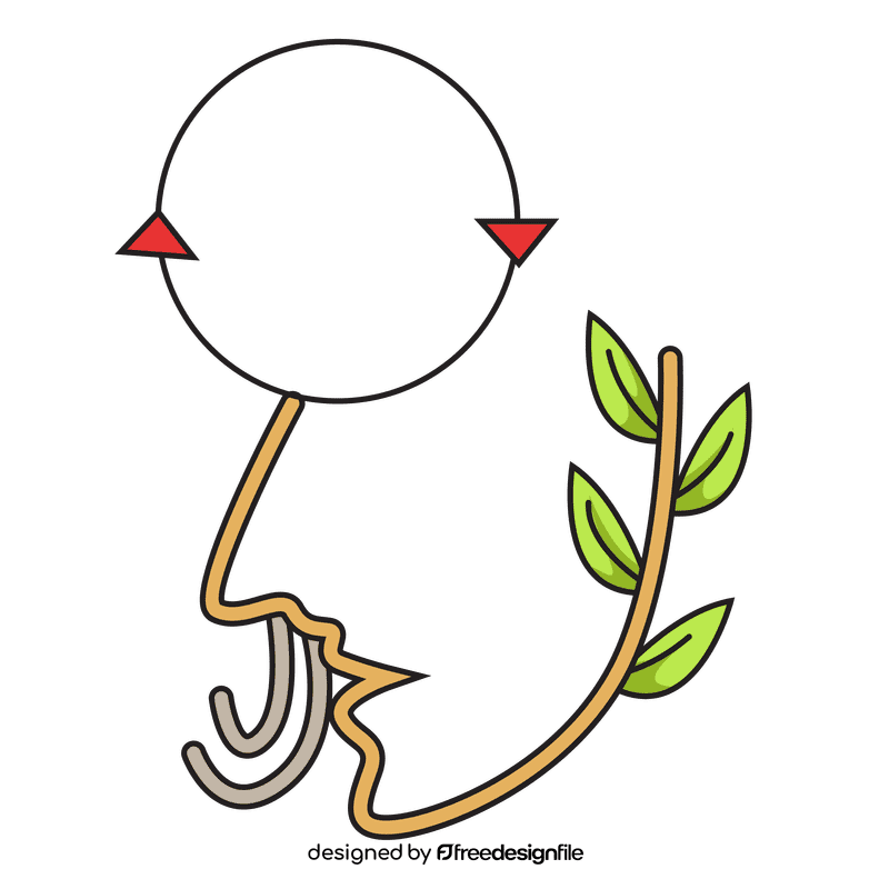 Nose breath clipart