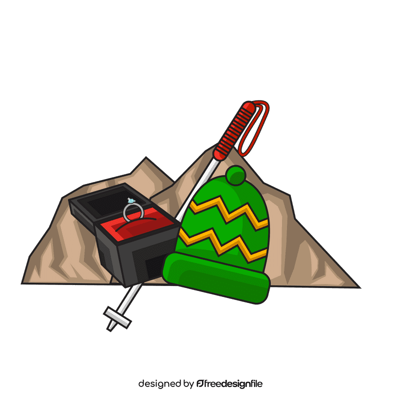 Proposal Hiking clipart