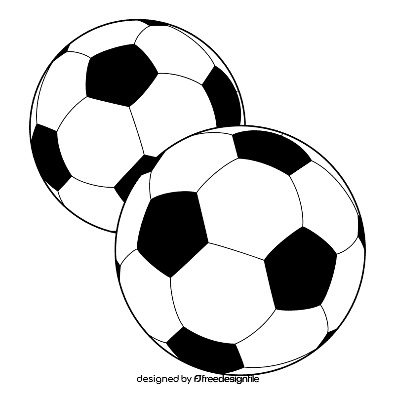 Soccer Goal Post Ball black and white clipart