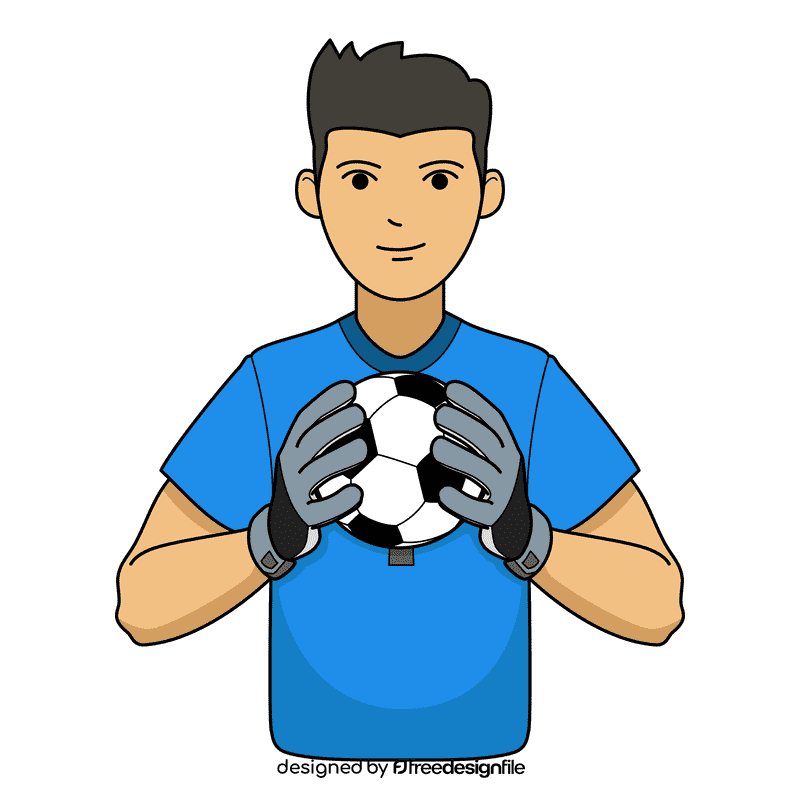 Soccer Goal Post Goal Keeper clipart