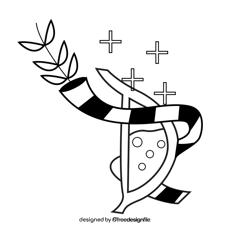 Stomach absorb foods nutrients black and white clipart