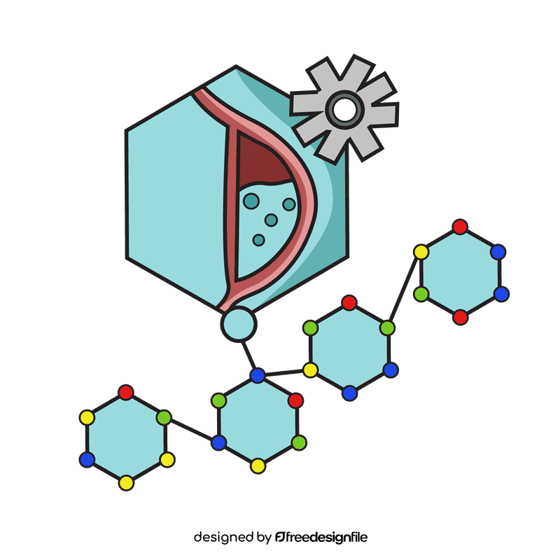 Stomach hormone control clipart
