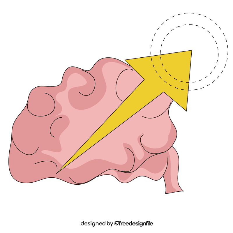 Thyroid optimize brain growth clipart