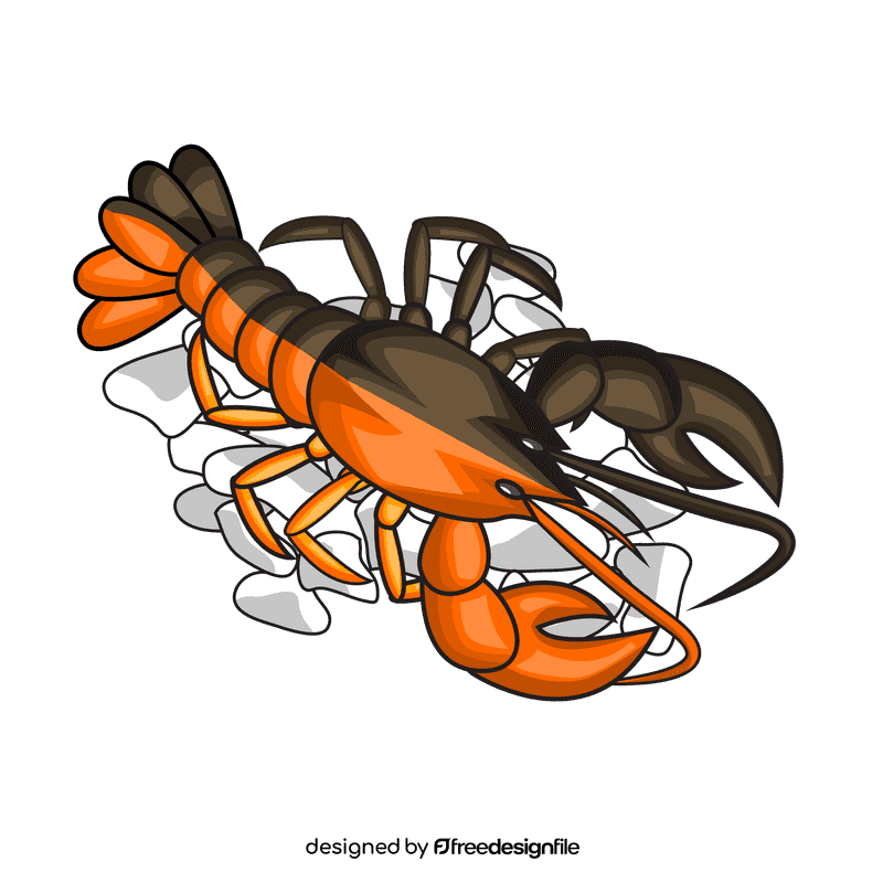 Lobster Double Tone clipart