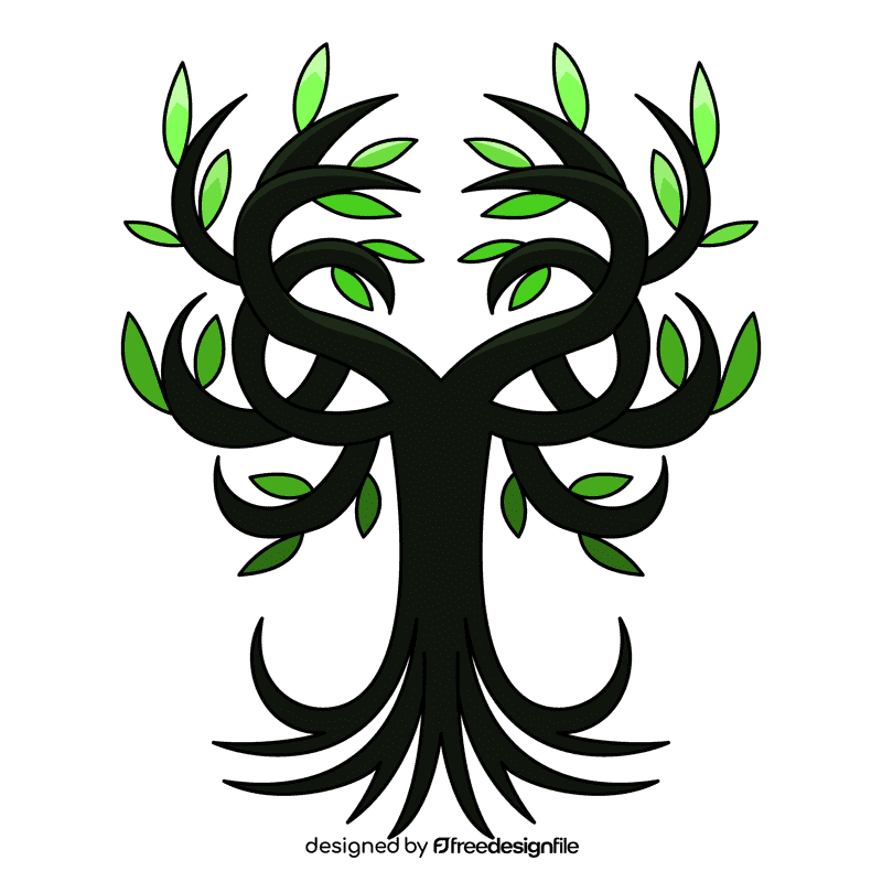 Tree Of Life Dark Tree clipart
