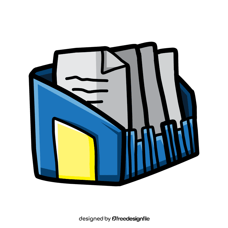 Binder Foldable clipart