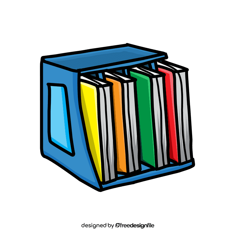 Binder Rack clipart