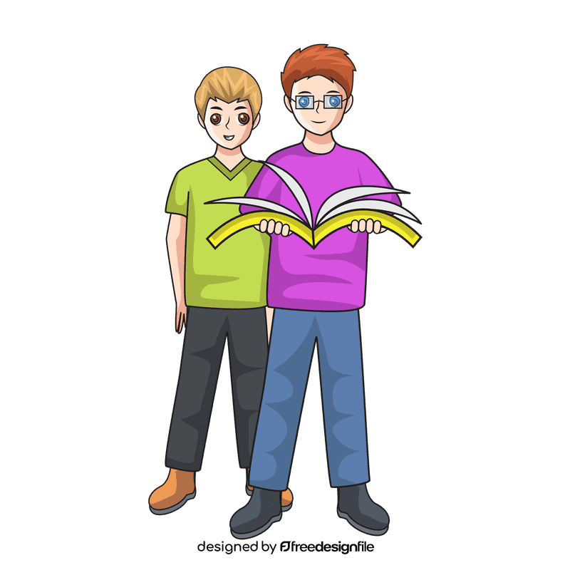Book Club Reading Together clipart