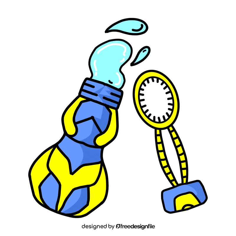 Bubble Wand Bottle clipart
