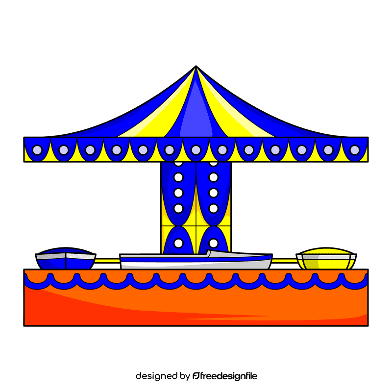 Carousel Boat clipart