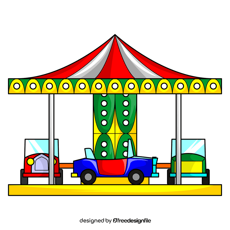 Carousel Cars clipart