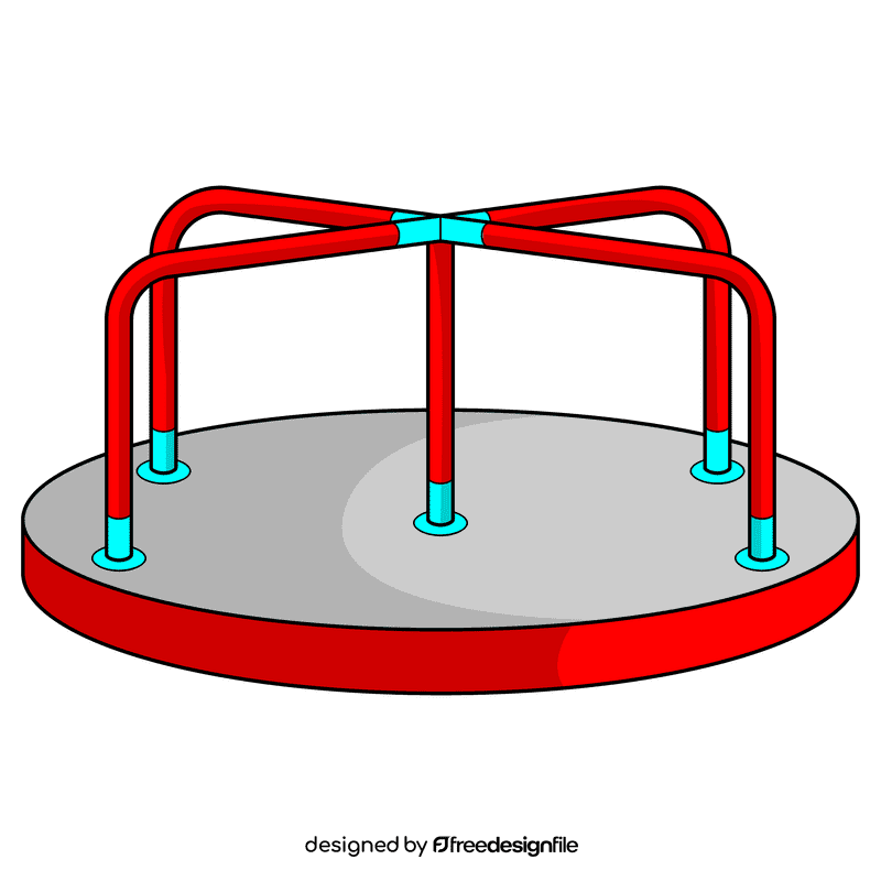Carousel Children Playground clipart