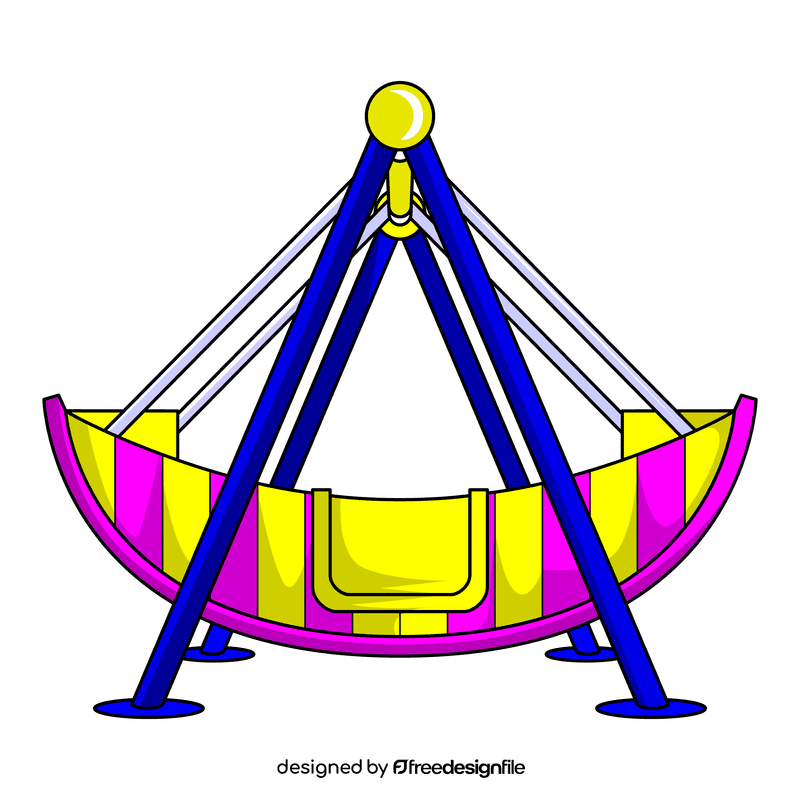Carousel Fair Boat clipart