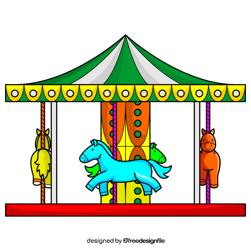 Carousel Horse Ride clipart