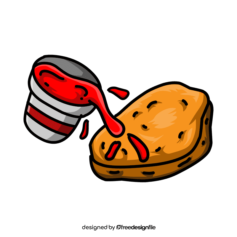 Chicken Nugget Sauce clipart