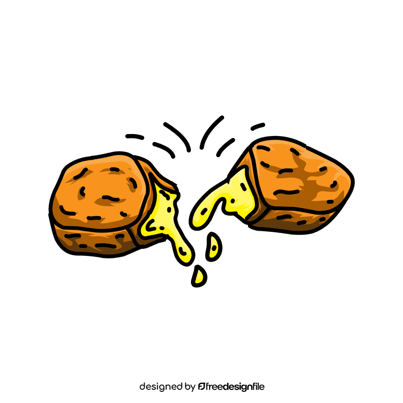 Chicken Nugget Stuffed clipart