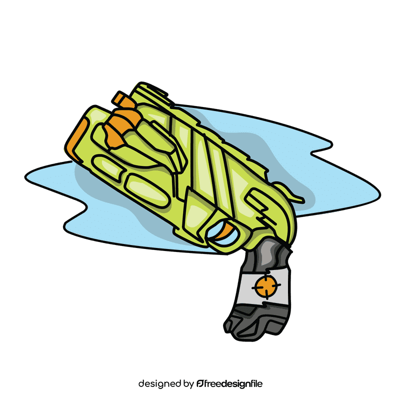Nerf gun zombie strike clipart