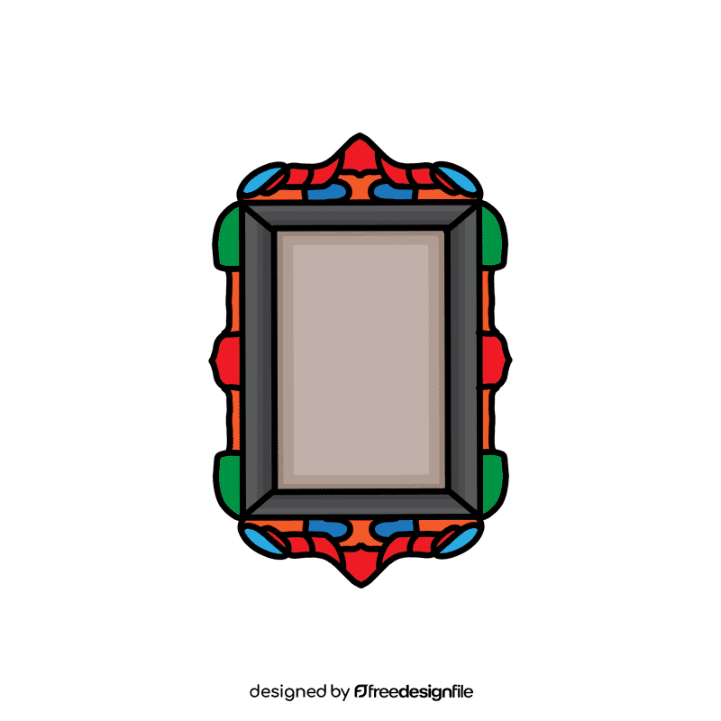 Photo Frame Potrait clipart