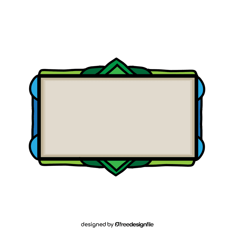 Photo Frame Wide clipart